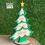Arbolito de Navidad con Nombres